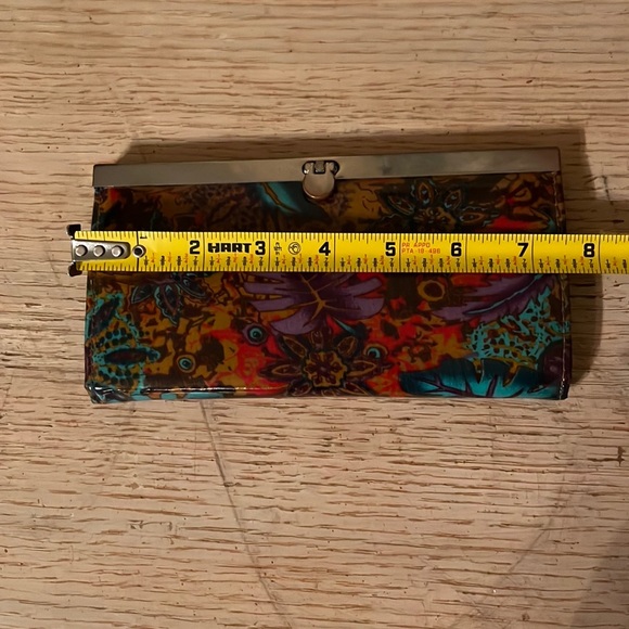 Charming Charlie Clutch Purse wallet Floral - Picture 8 of 8